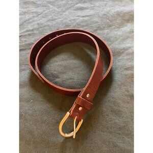 Nisolo Noemi Belt, Brown, XS